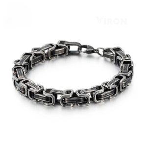 Retro Emperor Chain Titanium Steel Bracelet