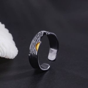 Trace Ring | Cracked Texture