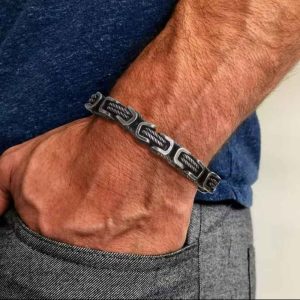 Retro Titanium Steel Vintage Bracelet