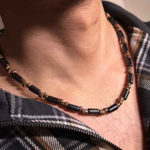 Bohemian Style- Wooden Tribal Necklace