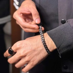 Retro Flat Edging Bracelet